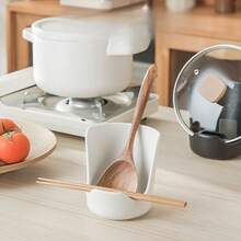 1pc Multi-Tier Heavy Duty PP Storage Rack, Suitable For Storing Cutting Boards, Pot Lids, And Utensils - Saves Countertop Space, With Drainage Rack, Utensil Rack, Small Kitchen Storage Rack, And Cutlery Storage Rack - Multicolor - View 4