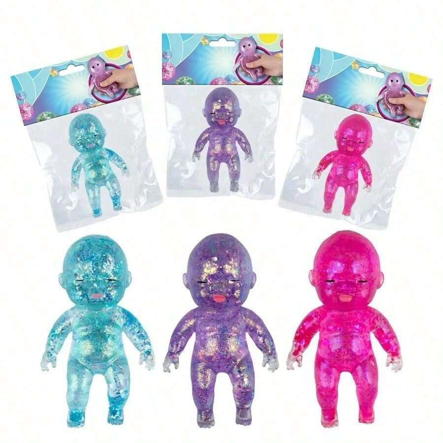 NeeDoh Juguete de intercambio de caramelos Squishy brillante y gigante, coleccionable e intercambiable - Multicolor - Ver 1