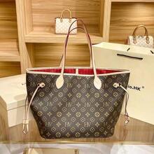 Premium  Brand Shopping Bag Presbyopia Commuter Versatile Portable Tote Bag European Light Luxury Bag Fashionable And Simple Shoulder Armpit Bag Large Capacity Portable Women's Bag - 老花黃 - 查看 2