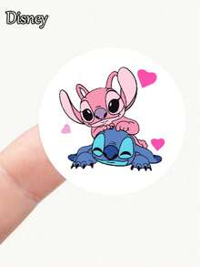 Cute Stitch Cartoon Vinyl Stickers, Lilo & Stitch Classic Character Self-Adhesive Decals, Waterproof Aesthetic Sticker Pack For Teens, Kids And Disney Fans. High-Quality Waterproof Vinyl Material, Sun Protection, Fade Resistant, Scratch Proof And Long Lasting. Easy To Peel And Paste, No Residue Left After Tearing Off, Material Suitable For All Ages. - Self-adhesive - View 6