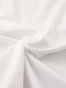 Una camiseta de manga corta holgada, elegante y casual, hecha de fibra, con un estampado de langostas, ideal para uso diario y actividades al aire libre. - Blanco - Ver 3