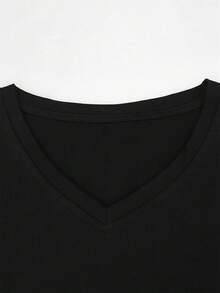 Por favor, sea paciente, soy de los años 1900. Camiseta con gráficos vintage, camisetas estilo country de los 90, camisetas de manga corta con cuello en V. - Negro - Ver 5
