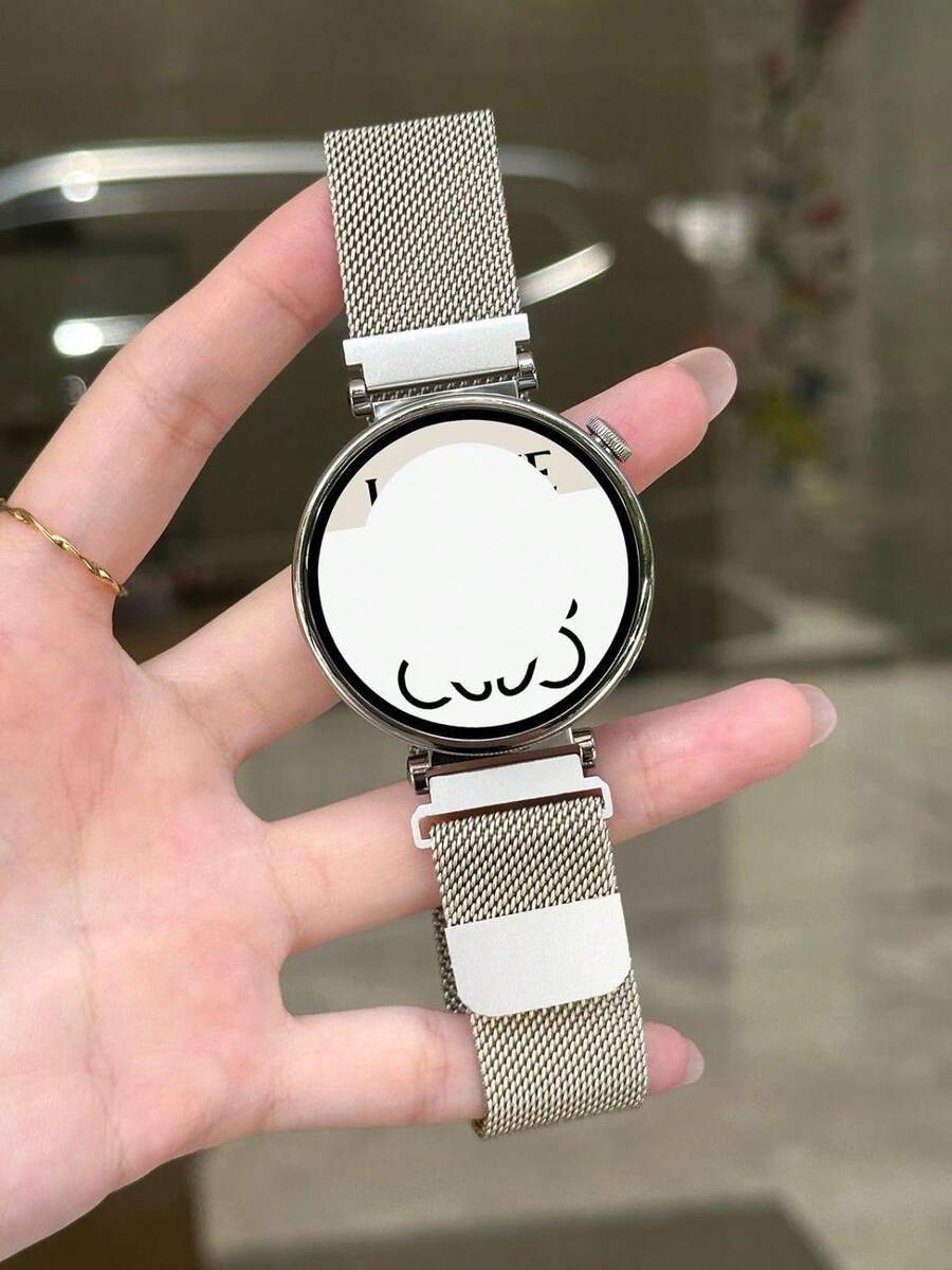 Correa de metal ajustable con imán de estilo milanés para reloj inteligente - Luz de las estrellas - Ver 1