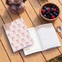 DANPERJI Sổ tay lò xo nơ hồng thời trang 5.5x8.3 inch - Món quà hoàn hảo cho phụ nữ và bé gái, sổ ghi chú sành điệu | Thẩm mỹ dễ thương | Sổ nhật ký lò xo bền chắc với các mốc tuần, thời tiết, số ghi chú và ngày tháng, đồ dùng học tập, vật dụng cần thiết cho năm học mới. - Nhiều màu - Xem 6