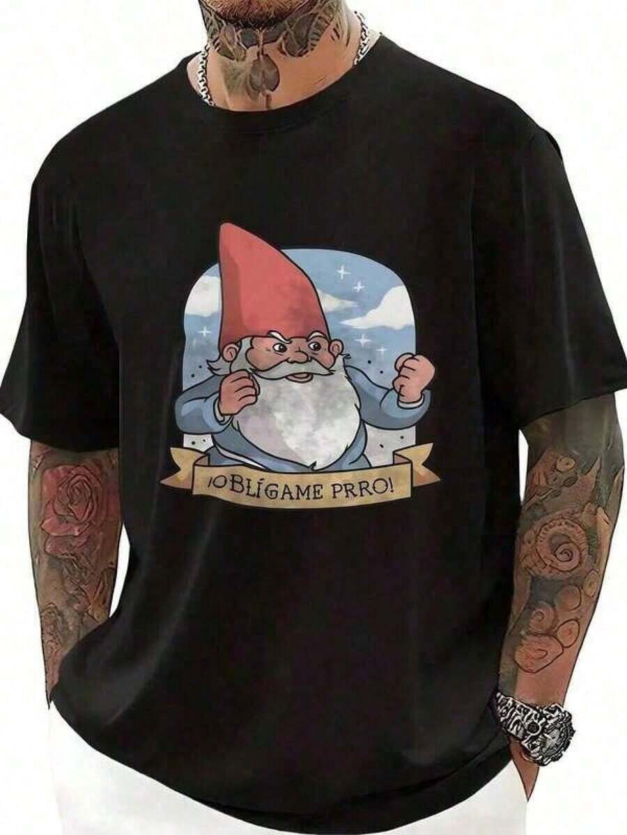 Both boys and girls can wear it,parent-child clothing,Japanese Manga Graphic Tee,Character Print, Casual & Convention Wear,Streetwear Style for Anime Fans, Camiseta Hombre de Algodón 100% Negro, Transpirable para Uso Diario y Compartir en Redes Sociales, Ideal para Amantes de los Divertidos Estampados y Jóvenes, Calidad Superior,playera de hombre,camisas de hombre,halloween,disfraz halloween hombre,playeras,ropa de hombre,camisas,halloween hombre, ,redondo,,Camisetas De Hombre Algodón,Camisetas De Hombre Gym,Camisetas De Hombre Casual,Casual Crew Neck T-Shirt, Machine Washable Summer Top, Suitable for Adult Men and Women's Casual Wear and Themed Events - Negro - Ver 1