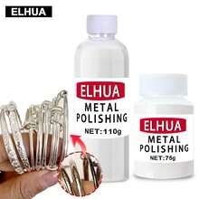 ELHUA 金屬拋光劑,附清潔布的精緻珠寶清潔液 - 恢復金屬珠寶、手錶、寶石和鑽石的光澤與亮度。適用於所有金屬。 - 1件 - 查看 8