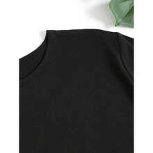 Women T-Shirts - Black - View 4