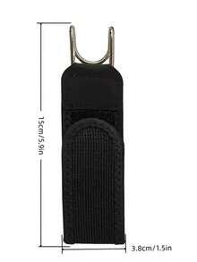 4pcs Buckle-Free Elastic Belt, Suitable For Tactical Gear And Daily Carry, Adjustable Invisible Buckle-Free Belt System, Belt Loop Accessories - Stainless Steel Buckle - View 6