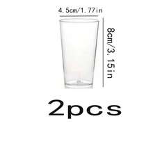 100/50/30/20/10个/套 高透明加厚材质 120ml 甜点杯，适用于提拉米苏、奶油冻、布丁、酸奶杯等甜点，适用于商业烘焙店、家庭甜点吧、下午茶聚会，优雅透明设计，适合分层甜点，食品接触材料，多种尺寸可选，满足不同场景需求，是制作甜点的理想容器。 - 無色 - 查看 14