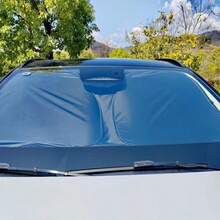 DMA Parasol para coche, parabrisas, sombrilla frontal, protección de verano, aislamiento térmico para coche, accesorios para coche - Unitalla - Ver 7