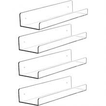 Kệ treo tường phòng tắm đa năng trong suốt - Trong sáng - Xem 6