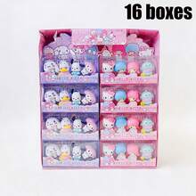 Bộ 4 cục tẩy 3D nổi Sanrio, thích hợp cho học sinh chuẩn bị năm học mới, dùng được cho cả nam và nữ. Những cục tẩy chất lượng cao này có thể xếp chồng lên nhau, không để lại vết bẩn và dễ dàng lau sạch. Thích hợp làm quà tặng và phần thưởng trong các dịp lễ (mẫu ngẫu nhiên). - Nhiều màu - Xem 8