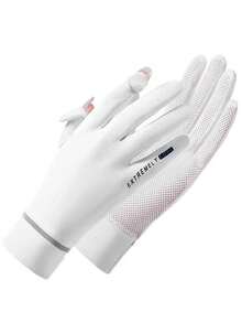 1Pair Women Grey Protection Fashion Gloves For Summer - Grey - View 11