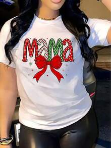 1 camiseta casual de manga corta para mujer, 100% algodón grueso - cuello redondo cómodo, camiseta suave y bonita, 180g 100% algodón. - Blanco - Ver 2