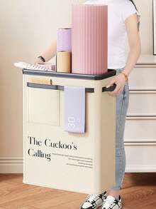 Yoga Mat Storage Basket, Fitness Equipment Storage Tool, Foldable Oxford Cloth Household Storage Basket, Can Store Toys And Clothes, Multiple Colors Available. - Multicolor - View 7