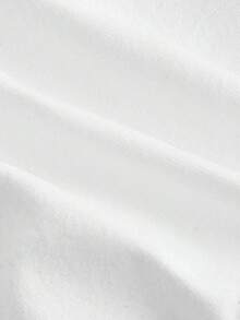 Camiseta blanca de mangas cortas con cuello redondo y diseño de encaje veraniego (2 en 1) - Multicolor - Ver 4