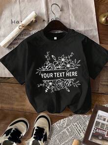 Camisa Personalizada con Diseño Floral, Camisa Personalizada, Camisa para Mamá Amante de las Plantas, Camisa Personalizada para Amantes de las Plantas, Camiseta Gráfica para Mujer, Regalo para el Día de la Madre, Regalo para Mamá - Blanco - Ver 6