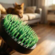 A Pet Hair Cleaning Brush With Soft Bristles, 32mm In Diameter, Suitable For Vacuum Cleaners - An Ideal Choice For Dog Lovers, Non-Electric, Made Of Durable Plastic - [black] - View 5