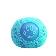 NEED0H Fuzz Ball Squeeze Toy Soft Fluffy Flower Power Portable Stress Relief Relieves Anxiety Fidget Toy For Office Home Gift - 彩色 - 查看 8