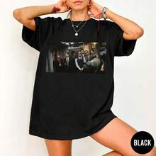 Camiseta   Arirang 2026 World Tour, mercancía vintage del concierto de los Bangtan Boys.ropa de calor mujer maija maija mujer luargla deeka ontre mujer premium ontre  mujer blusa casual mujer blusas casuales para dama - Negro - Ver 1