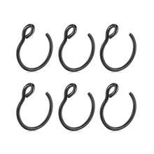 12-6 chiếc khuyên mũi giả bằng thép không gỉ 316L, khuyên mũi giả bằng thép không gỉ 8mm, khuyên vách ngăn mũi nhân tạo - Nhiều màu - Xem 18