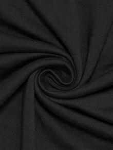 Camiseta de algodón inspiradora de manga corta con la frase "Dios aún está escribiendo tu historia" - Cuello redondo casual, manga corta, lavable a máquina - Perfecta para todas las estaciones, camiseta para el verano. - Negro - Ver 4