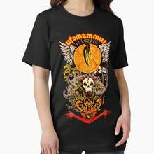 Dam-T-shirts - Svart - Visa 7