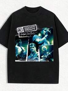 Camiseta unisex, suave y agradable al tacto, una prenda básica de estilo casual urbano adecuada para todas las estaciones, versátil para cualquier estilo, asequible para el uso diario y un regalo perfecto para fans y amigos.ropa de calor mujer maija maija mujer luargla deeka ontre mujer premium ontre  mujer blusa casual mujer blusas casuales para dama - Negro - Ver 1