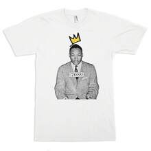 Luther King Jr Mugshot T-Shirt  % Cotton Tee  's Wo's All Sizes (yw-375)220g heavyweight 100% cotton T-shirt. Butterfly print. Unisex sizing. Round neck inspirational T-shirt. Cute and beautiful Y2K-inspired summer top, perfect for the outdoors, home, work, or street wear. Casual, loose-fitting everyday T-shirt. - Blanco - Ver 1