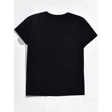 Women T-Shirts - Black - View 2