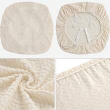 2/4pcs Stretch Seat Cushion Covers For Dining Room Chair Seat Slipcovers Kitchen Chair Covers - Multicolor - View 6