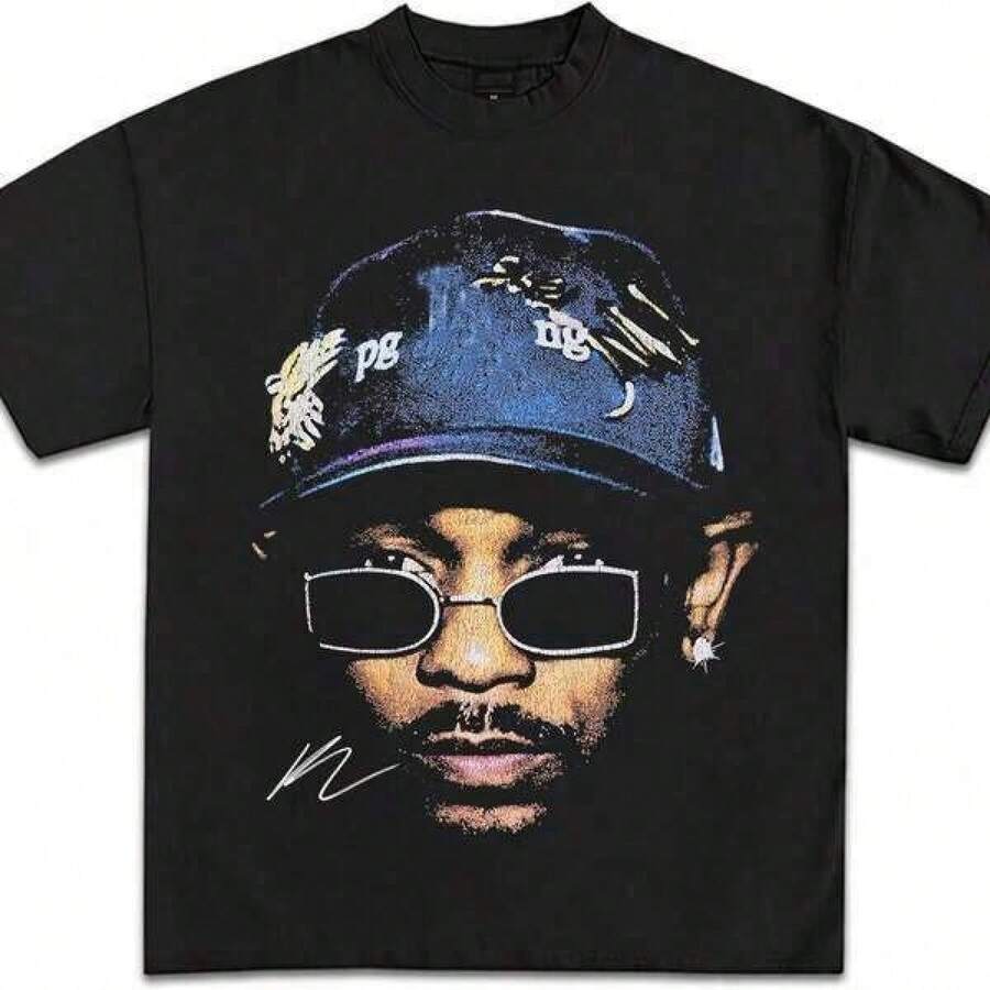 Dam-T-shirts - Svart - Visa 1