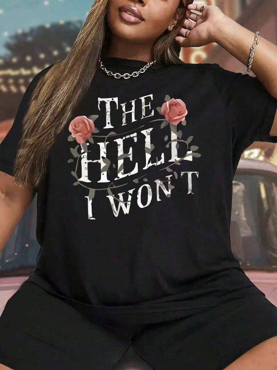 1 camiseta de mujer, 100% algodón puro transpirable, ropa de talla grande para mujer, camiseta de talla grande para mujer, top casual de manga corta con cuello redondo, tela de elasticidad media, lavable a máquina, ajuste cómodo adecuado para todas las estaciones, camiseta de mujer, camiseta con diseño único, ajuste cómodo, ideal para el verano. - Blanco - Ver 1
