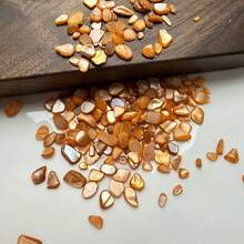 300片，2-10毫米天然贝壳碎片，用于树脂填充，多种颜色不对称鲍鱼壳碎片，鹅卵石设计，3D片状贝壳碎片，用于DIY UV凝胶装饰 - 貝殼碎片 - 查看 15