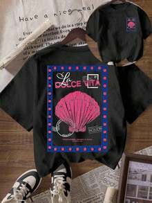 Women T-Shirts - Black - View 5