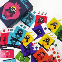 Crazy Sherlock, Fruit Cocktail, Kariba Card Board Game| 2-6 Players, Quick 20-Min Gameplay, Compact Portable Strategy Logic Party Game, Great For Family Gatherings, Birthday Events, Friend Meetups & Outdoor Camping Trips! - Multicolor - View 6