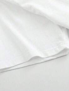 Camisas de con Estampado Creativo de Letras de ALL SAINTS.Camisa de de Manga Corta para Hombres de% Algodón, con un Cuello Redondo Suave, transpirable y cómoda de llevar. HRKM - Blanco - Ver 4