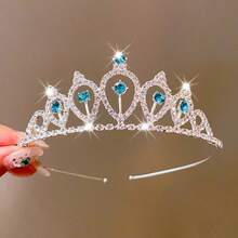 Elegant GCGIGUI Alloy Princess Crown, Suitable For Women's Wedding, Party, And Performance Hair Accessories - Silver - View 4