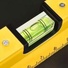 MAGNETIC 3 PIECE BUILDERS BUILDING SPIRIT LEVEL SET - 300, 600, 1000mm Yellow/Silver - VJN0342-y - View 10