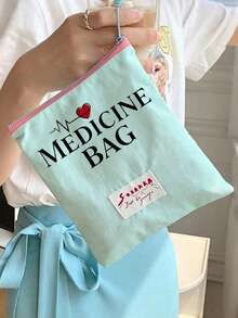 Túi đựng thuốc in hình tiện dụng, hộp đựng thuốc viên, bộ sơ cứu, túi đựng mỹ phẩm, ví đựng tiền xu, thích hợp sử dụng hàng ngày/ngoài trời/du lịch, hộp đựng thuốc tiện lợi khi đi du lịch, hộp đựng mỹ phẩm và phụ kiện điện thoại, vật dụng cần thiết khi đi du lịch, quà Giáng sinh, túi quà tặng cá nhân hóa, quà tặng nhỏ trao đổi, trang trí phòng. - Nhiều màu - Xem 9
