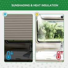 RV Blinds For Camper Windows, Camper Replacement Blinds, Privacy Protection, RV Window Shades For RV, Camper, Travel Trailer, Grey (14" W X 24" L) - ColorZ - 查看 4