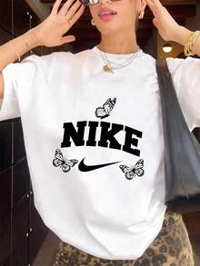 Dam-T-shirts - Vitt - Visa 3