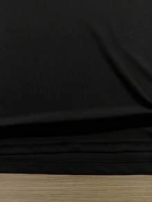 1pc,-Men's 100% Cotton Puerto Rican Bunny Print T-Shirt DtMF Custom Made, Summer Clothing, Plus Size Summer Top, K-Series, Cotton Top, Ab - 黑色 - 查看 7