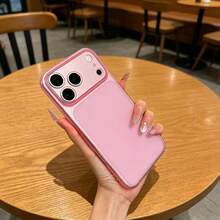 霧面半透明 TPU 軟殼，相容 iPhone 17 Pro Max、16 Pro Max、15、13 - 粉色 - 查看 3