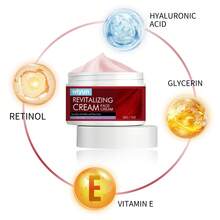 Atenúa las líneas finas, hidrata, tensa, ilumina la piel, crema facial antiarrugas y antienvejecimiento con retinol. - 1 - Ver 5