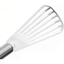 Juego de espátulas para pescado de acero inoxidable de alta calidad, espátula volteadora de hoja gruesa y resistente, espátula de cocina antiadherente, herramienta de cocina multiusos, adecuada para freír, asar a la parrilla, hornear, utensilios de cocina resistentes al calor - A - Ver 7