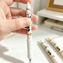 可愛卡通熊貓與水豚彩色原子筆、凝膠筆、學生簽名筆，生日與派對禮物、教室獎勵，適用於學校與辦公室使用，返校必備文具辦公用品 - 彩色 - 查看 4