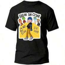 Playera Negra Hombre 31 minutos Casual 100% Algodón playeras para mujer,playeras deportivas para mujer,tops deportivos para mujer,blusa mujer,camisas para hombre,unisex sudaderas para compartir en parejaUnisex Summer T-Shirt. Camiseta - Sudadera con capucha para hombre de algodón transpirable con estampado, diseñada para la vida al aire libre, viajes, senderismo y un estilo relajado para el día a día. S2QF - Negro - Ver 10