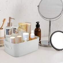 6pcs Desktop Organizer Storage Boxes, Plastic Containers For Home, Kitchen, Office, Shelves, Cabinet And Under Sink Organization - Storage Baskets - View 6