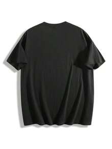 Camiseta para mujer, ropa de talla para mujer,% algodón, camisetas con estampado gráfico, conjuntos de verano para mujer, camiseta de manga corta con estampado de chica motociclista negra, camisetas para damas, ropa de calle, tops de verano, conjuntos de vacaciones, ropa de verano para mujer, conjuntos de primavera/verano para mujer, ropa casual para uso diario. - Negro - Ver 6